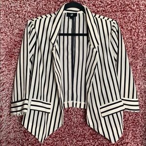 Stripped blazer